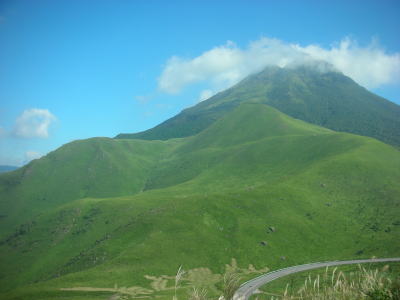 由布岳山頂